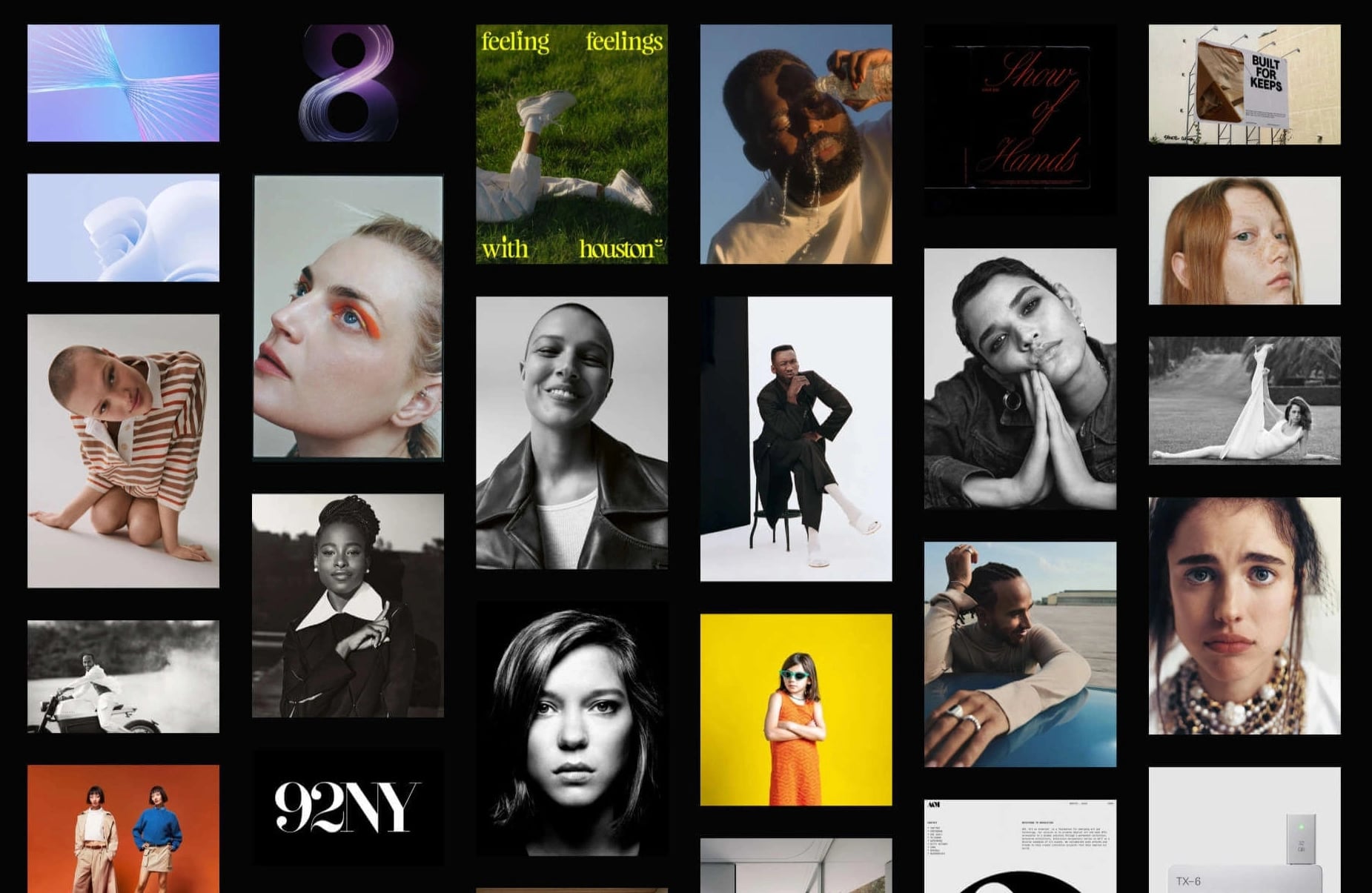 Designer browsing creative portfolio platforms on a laptop, representing the search for alternatives to Behance and new ways to increase online visibility.