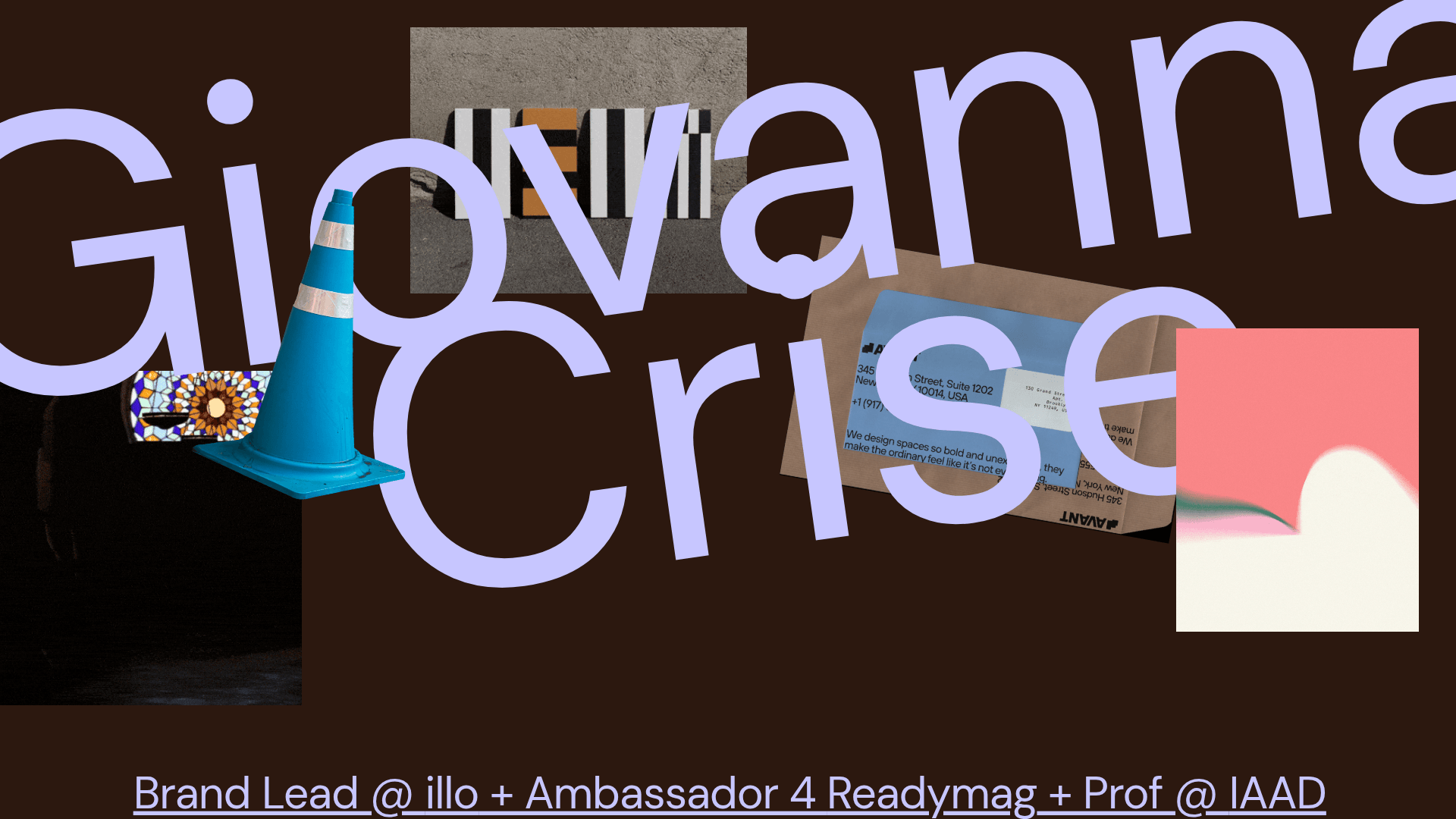 Giovanna Crise: Multidisciplinary Designer and Strategic Brand Lead