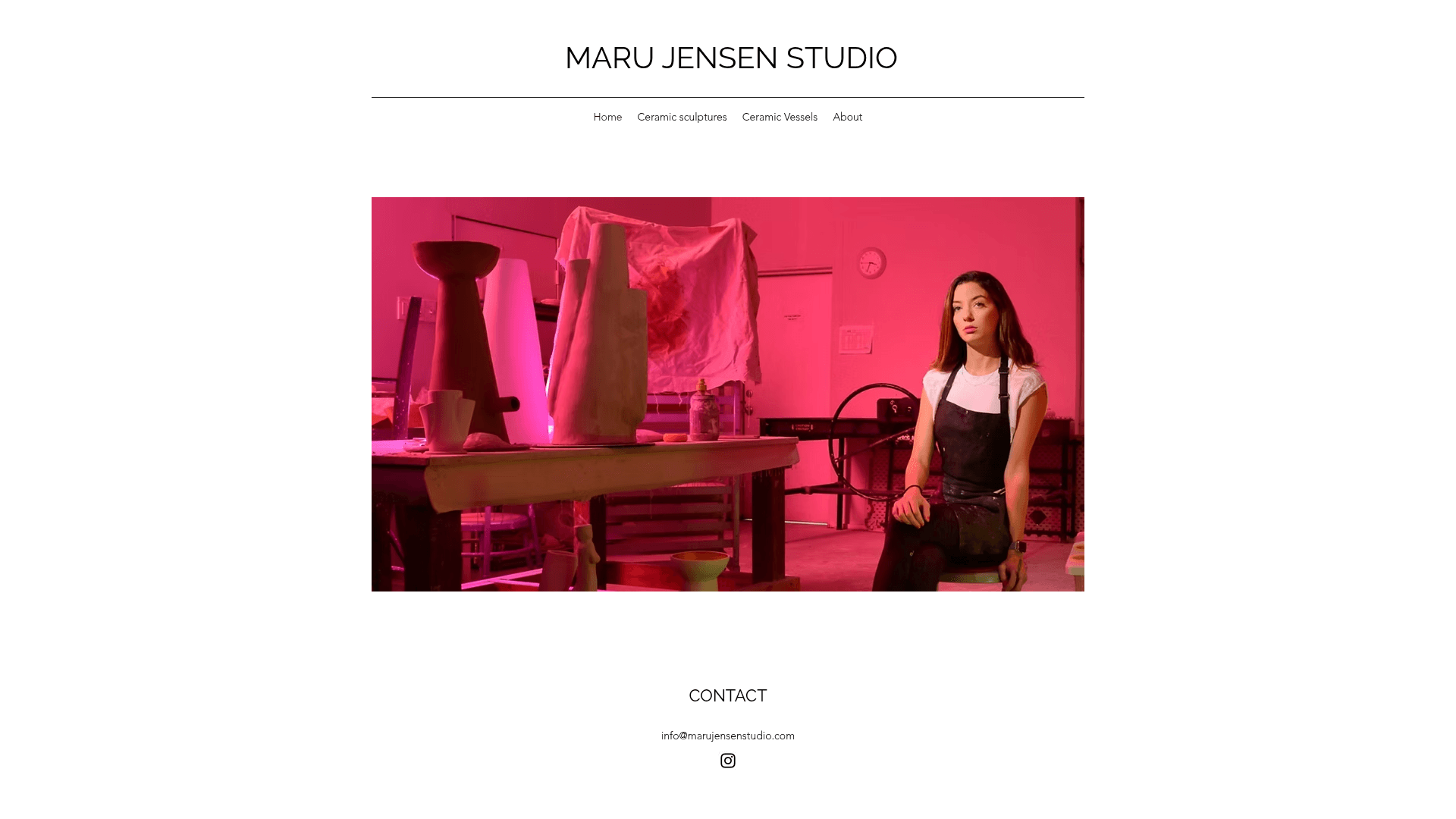 Maru Jensen Studio: Ceramic Sculpture and Figurative Painting