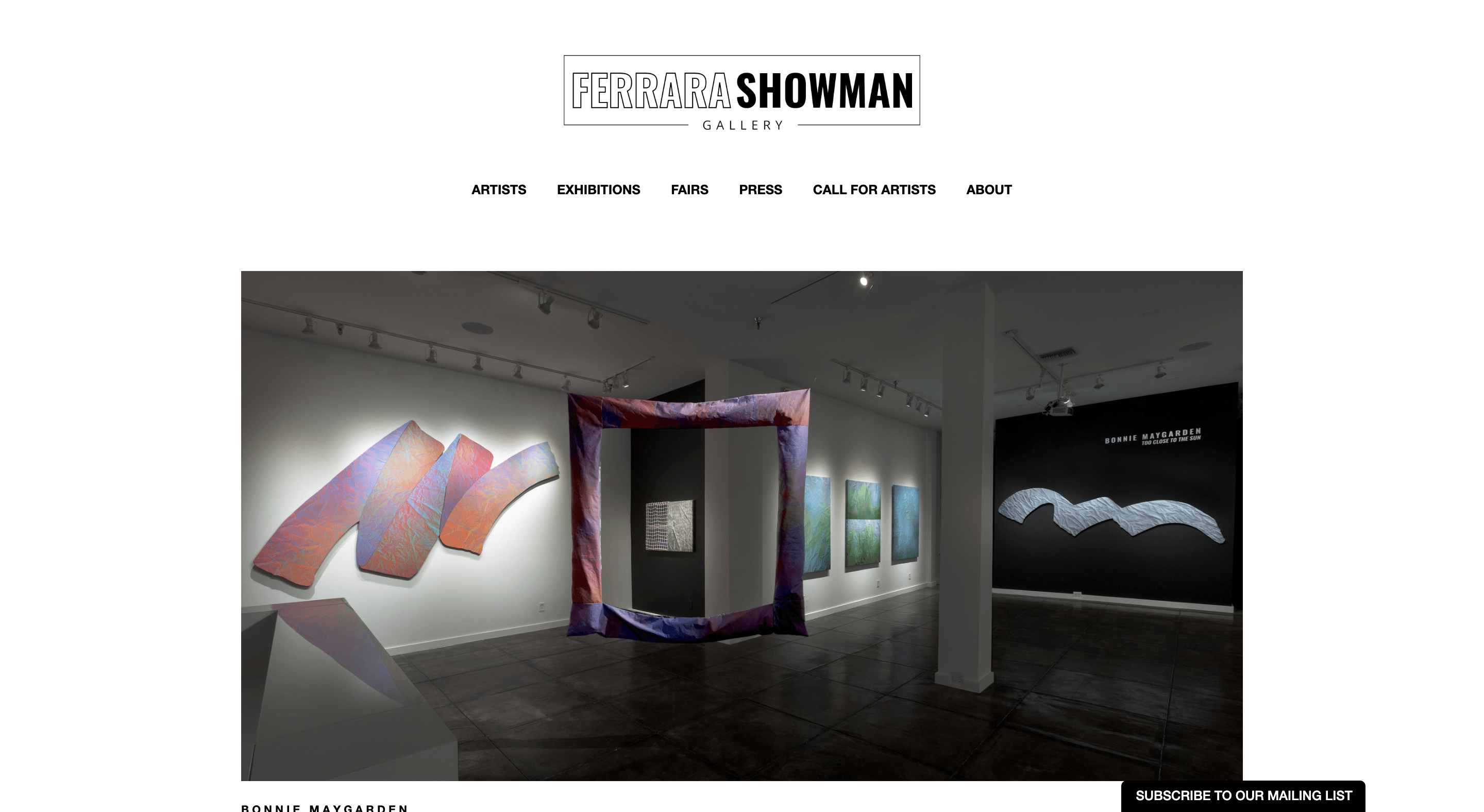 Ferrara Showman Gallery Contemporary Art and Global Artist Representation