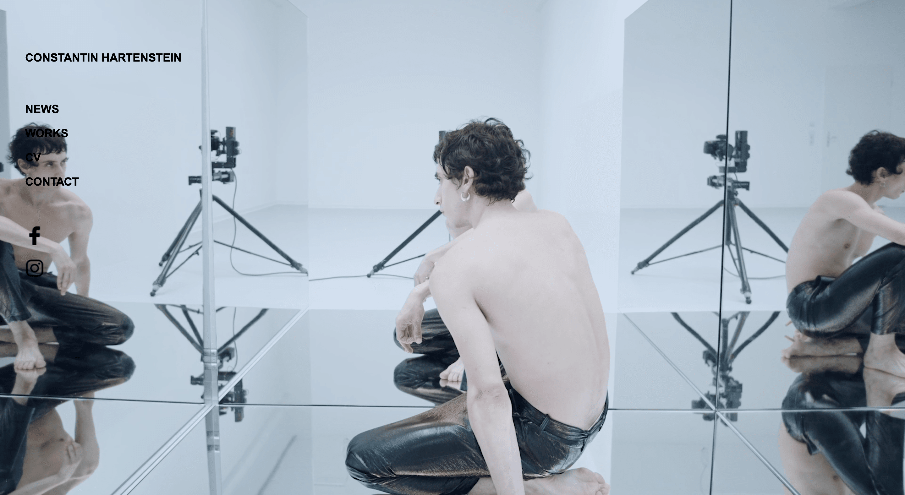 Constantin Hartenstein: Video Art, Sculptural Installation, and Performance