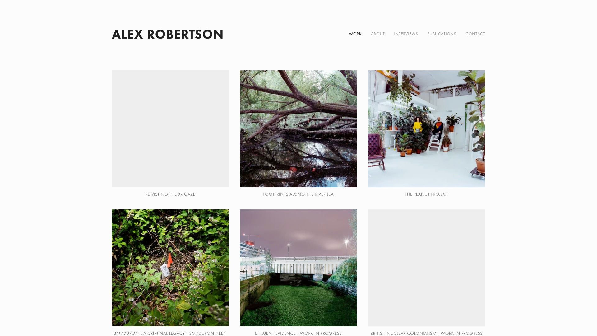 Alex Robertson: Documentary Photographer