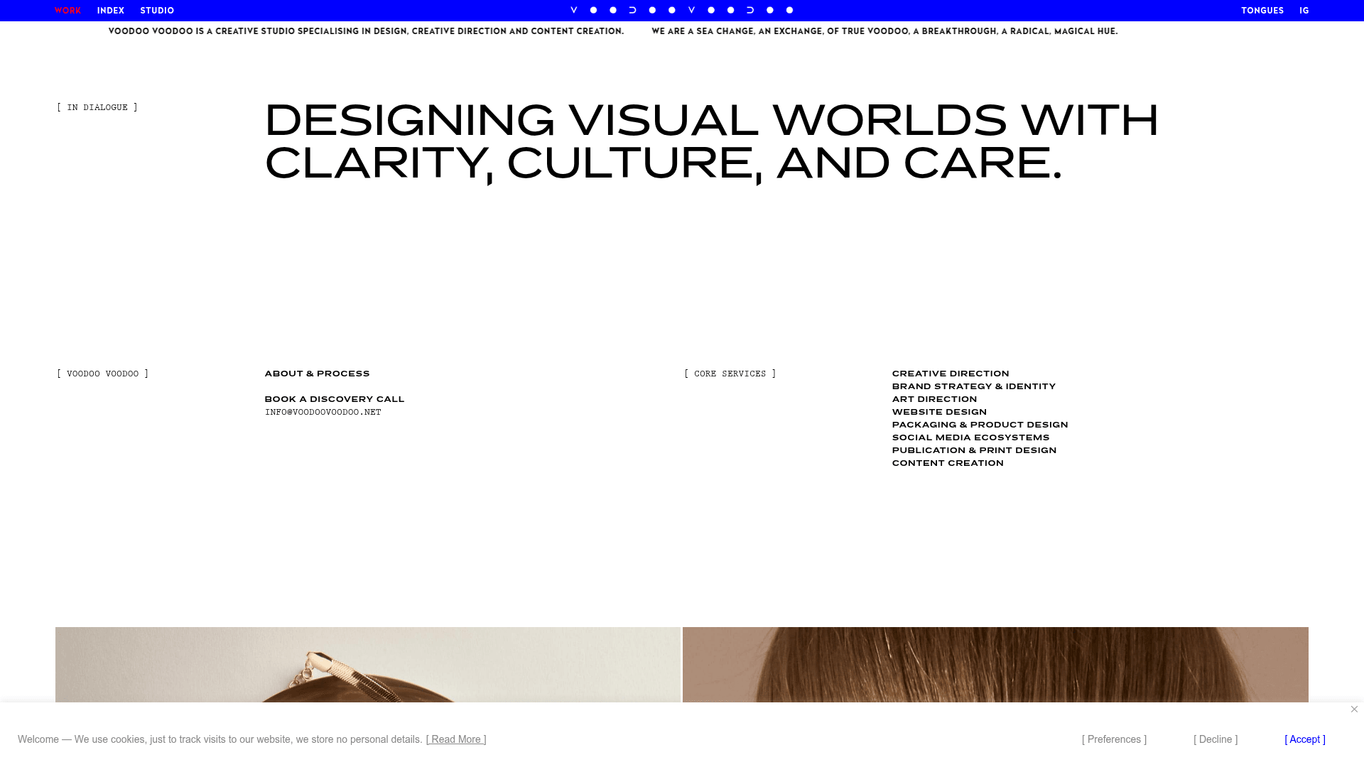 Voodoo Voodoo | Creative Studio Specialising in Branding and Strategy