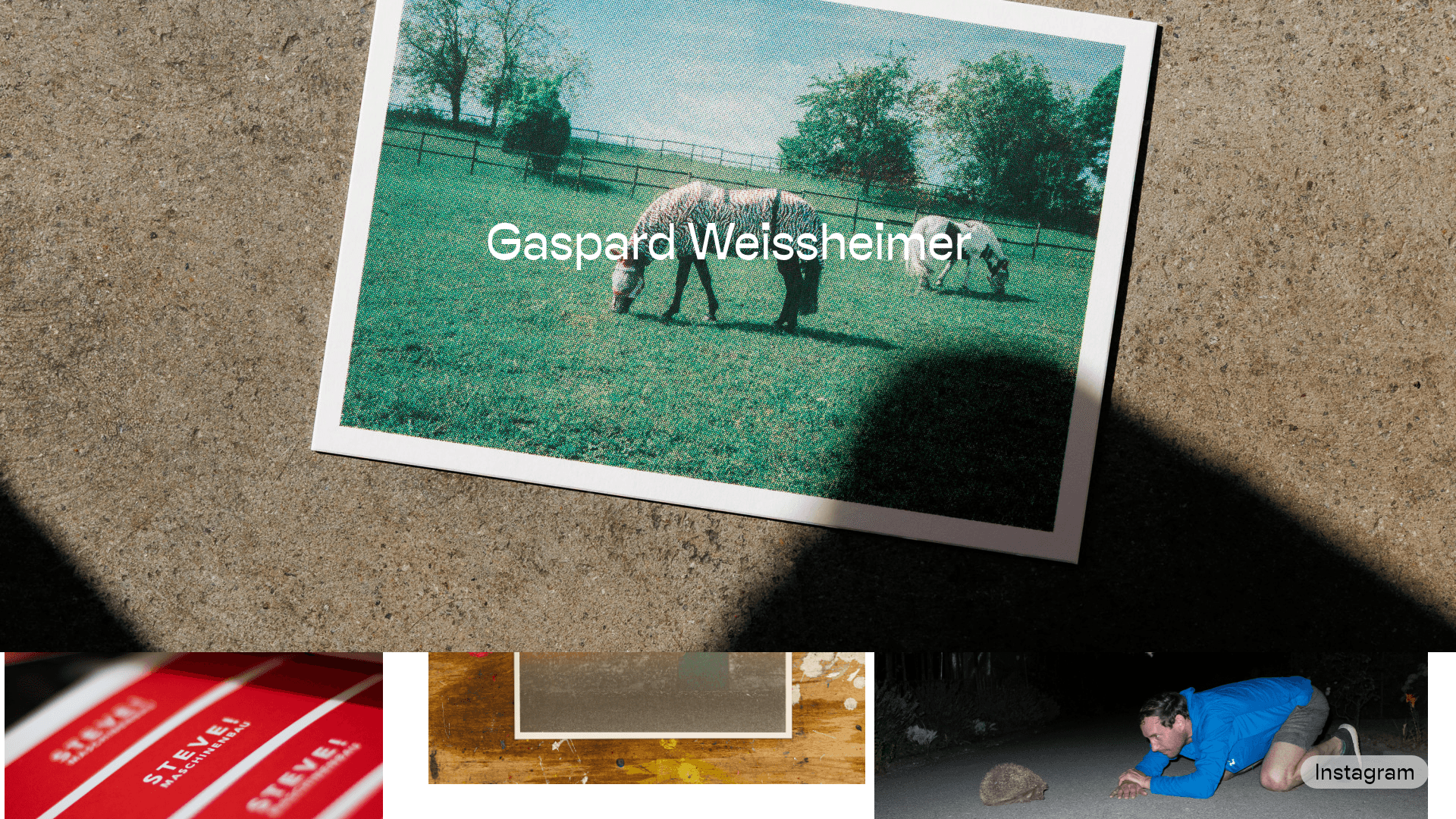 Gaspard Weissheimer: Passionate photographer and screenprinter
