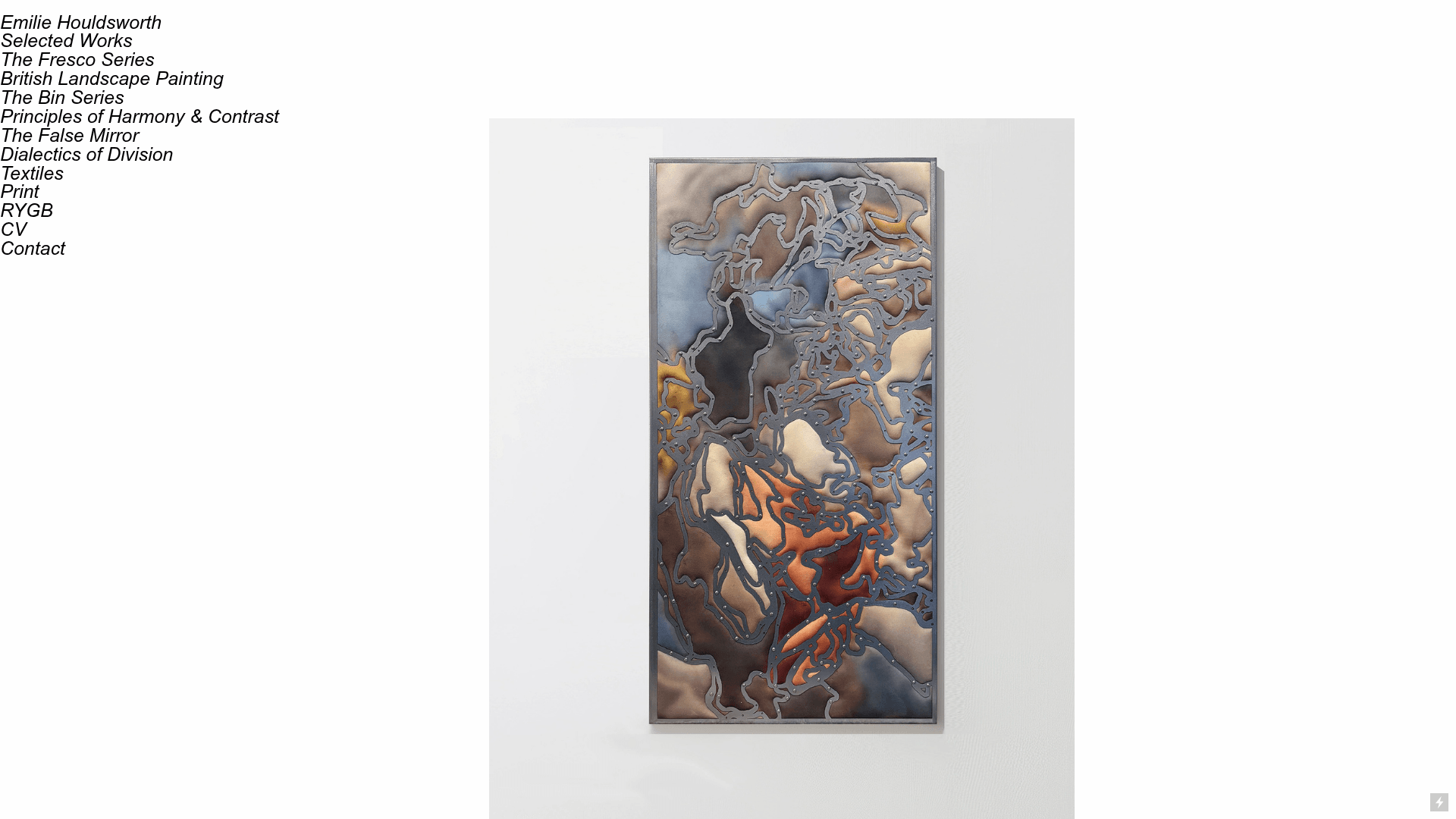 Emilie M. Houldsworth | Visual Artist & Sculptor exploring Color and Logic