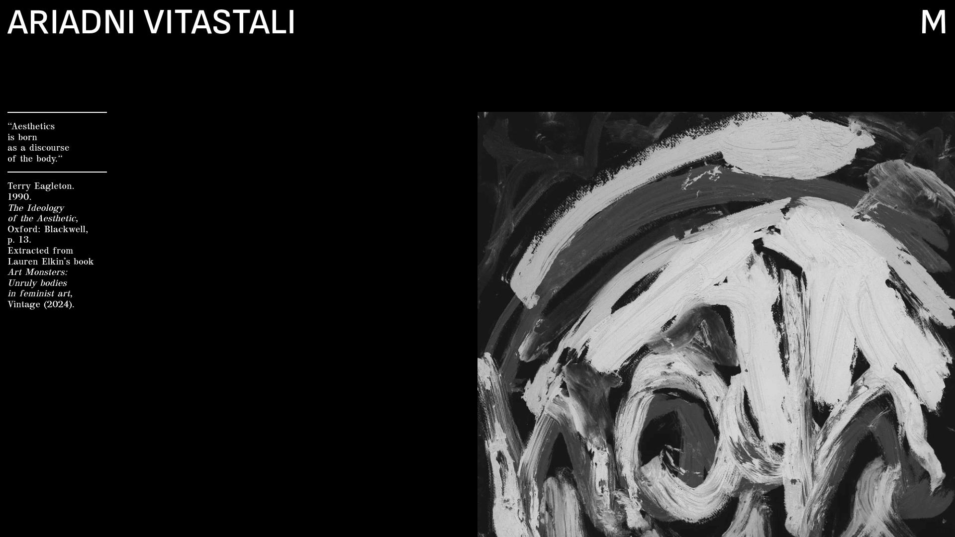 Ariadni Vitastali: Contemporary Art and Abstract Expressionism